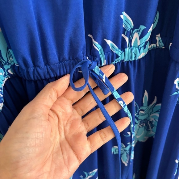 Liz Claiborne floral dress Size PL - Picture 8 of 12